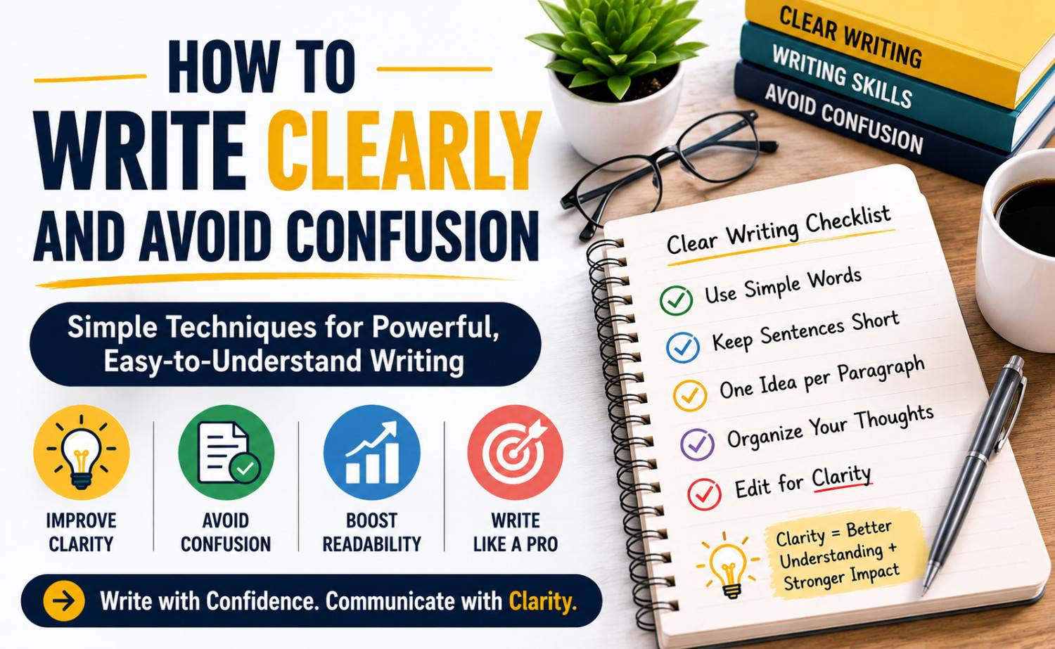How to Write Clearly: Simple Tips to Avoid Confusion